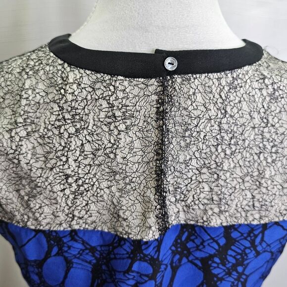 Elizabeth and James Nathena Silk Crepe Sleeveless Blouse Size Small - Picture 7 of 11